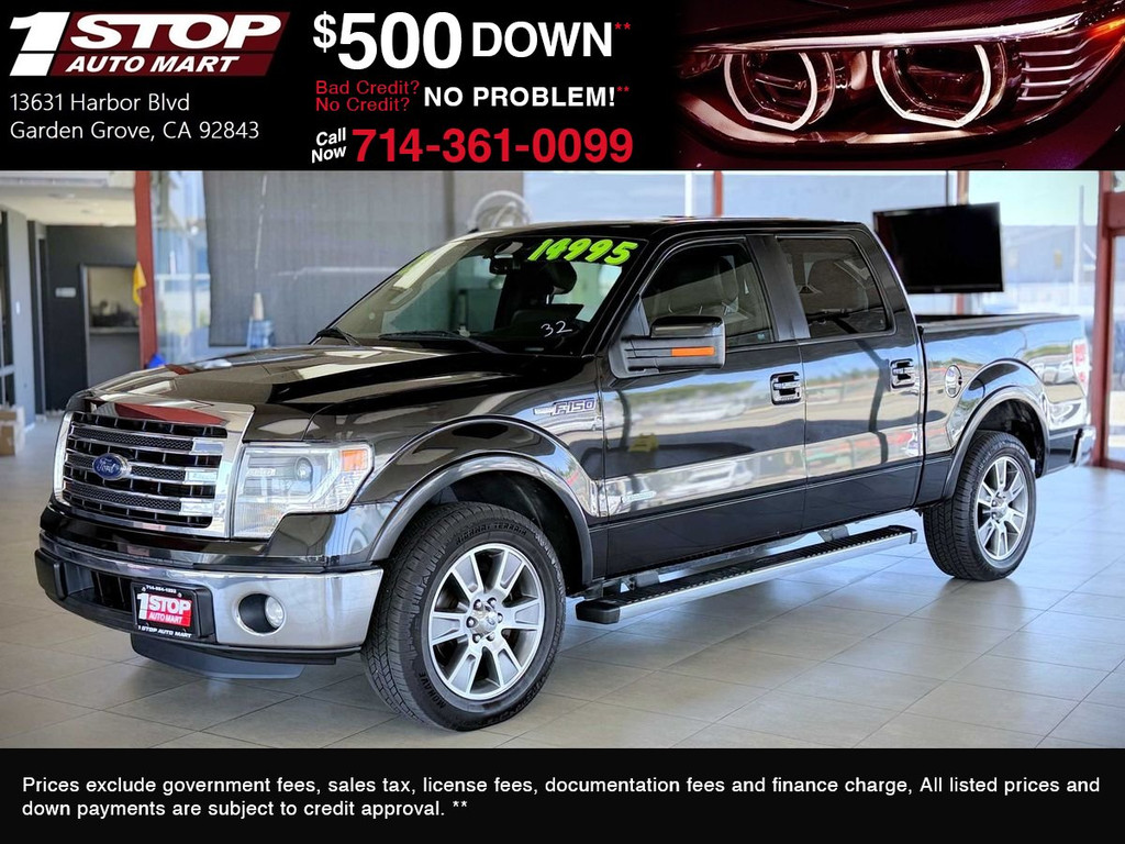 2014 FORD F150 SUPERCREW CAB for sale in GARDEN GROVE