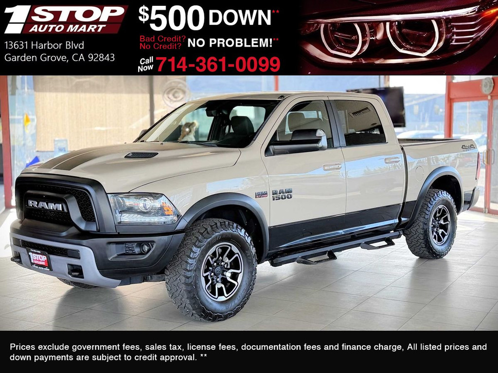 2017 RAM 1500 CREW CAB for sale in GARDEN GROVE