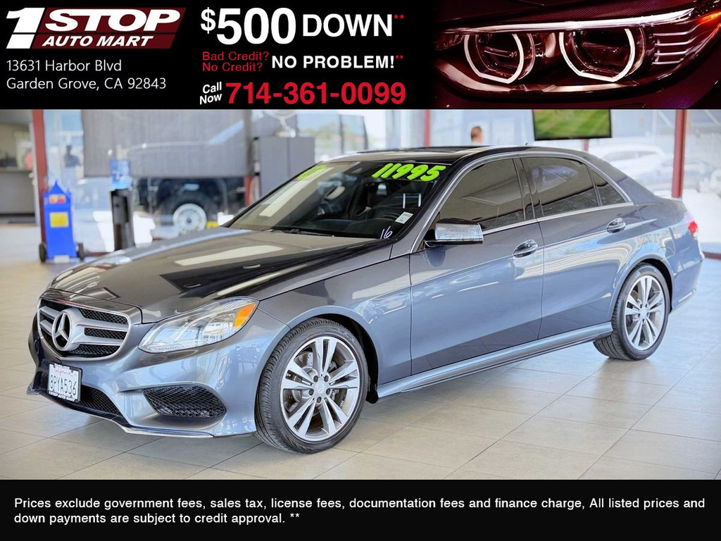 2016 MERCEDES-BENZ E-CLASS for sale in GARDEN GROVE