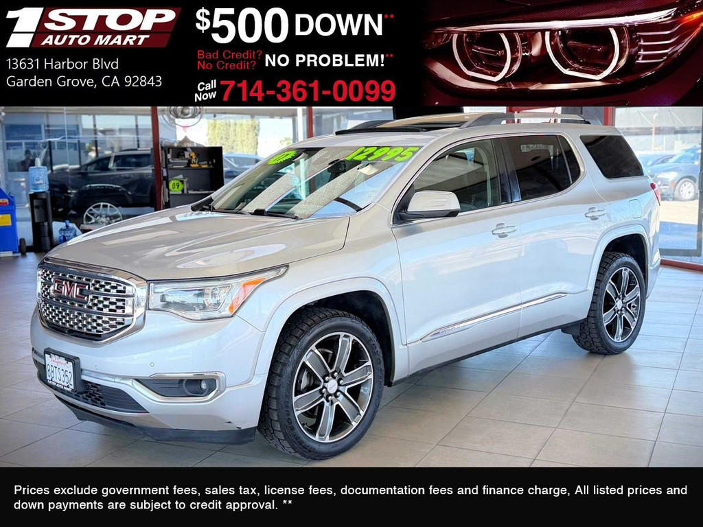 2017 GMC ACADIA for sale in GARDEN GROVE