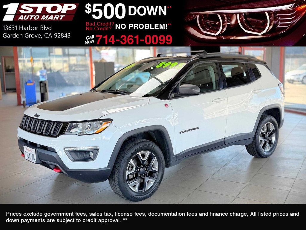 2017 JEEP COMPASS for sale in GARDEN GROVE