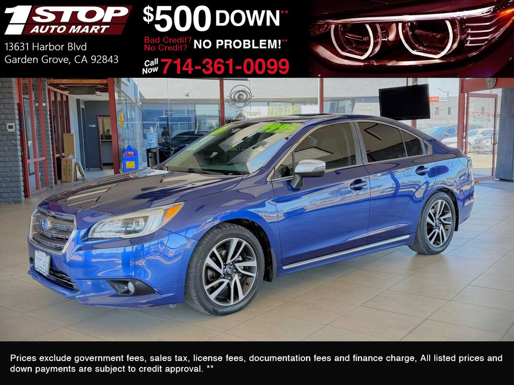 2017 SUBARU LEGACY for sale in GARDEN GROVE