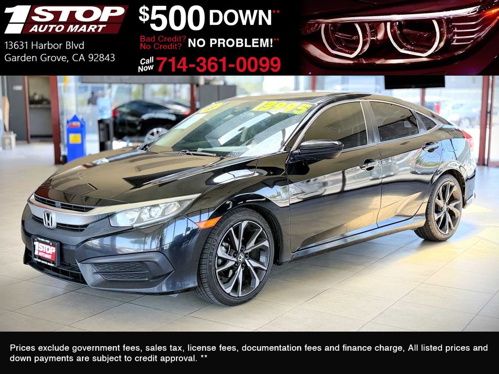 2016 HONDA CIVIC for sale in GARDEN GROVE