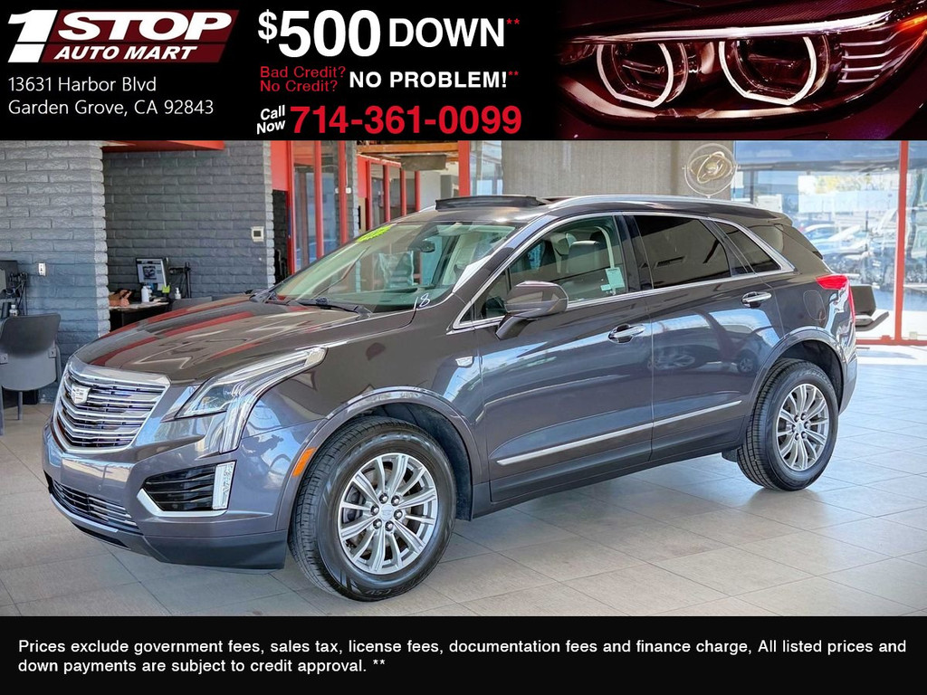 2018 CADILLAC XT5 for sale in GARDEN GROVE