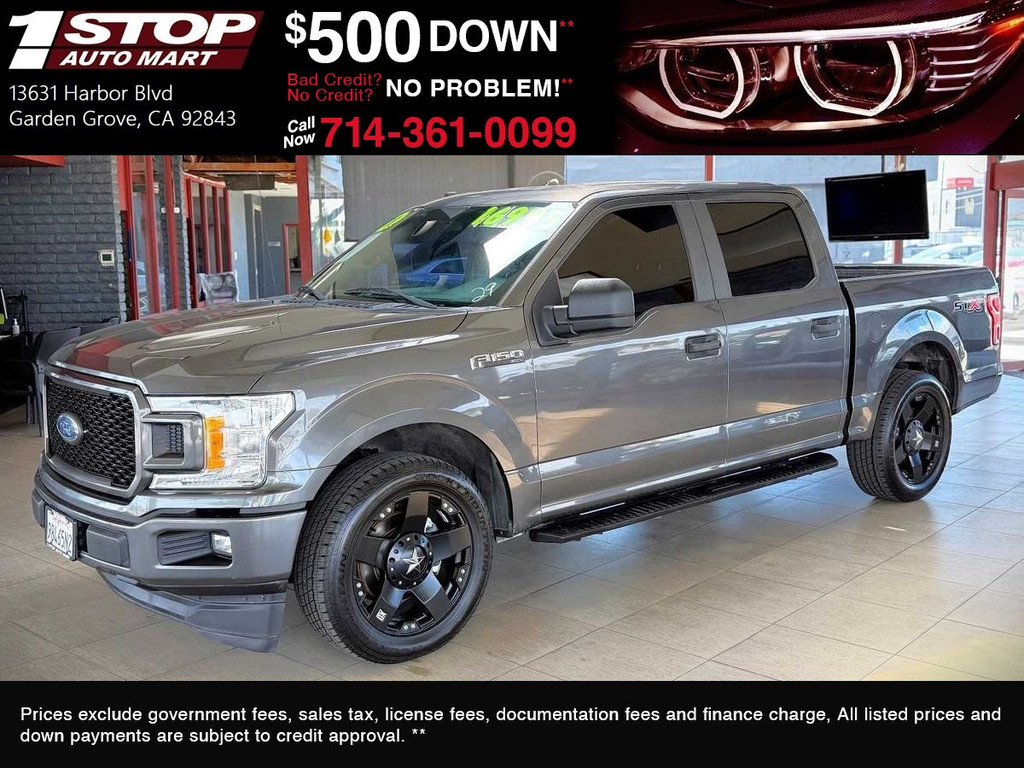 2018 FORD F150 SUPERCREW CAB for sale in GARDEN GROVE