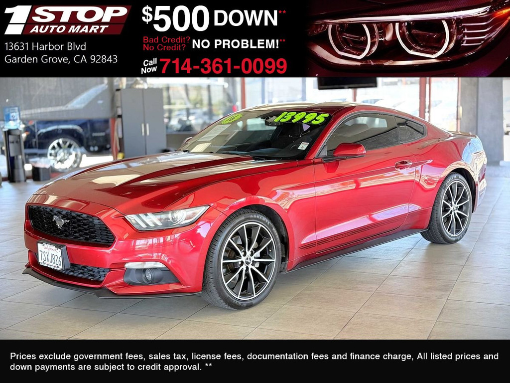 2016 FORD MUSTANG for sale in GARDEN GROVE