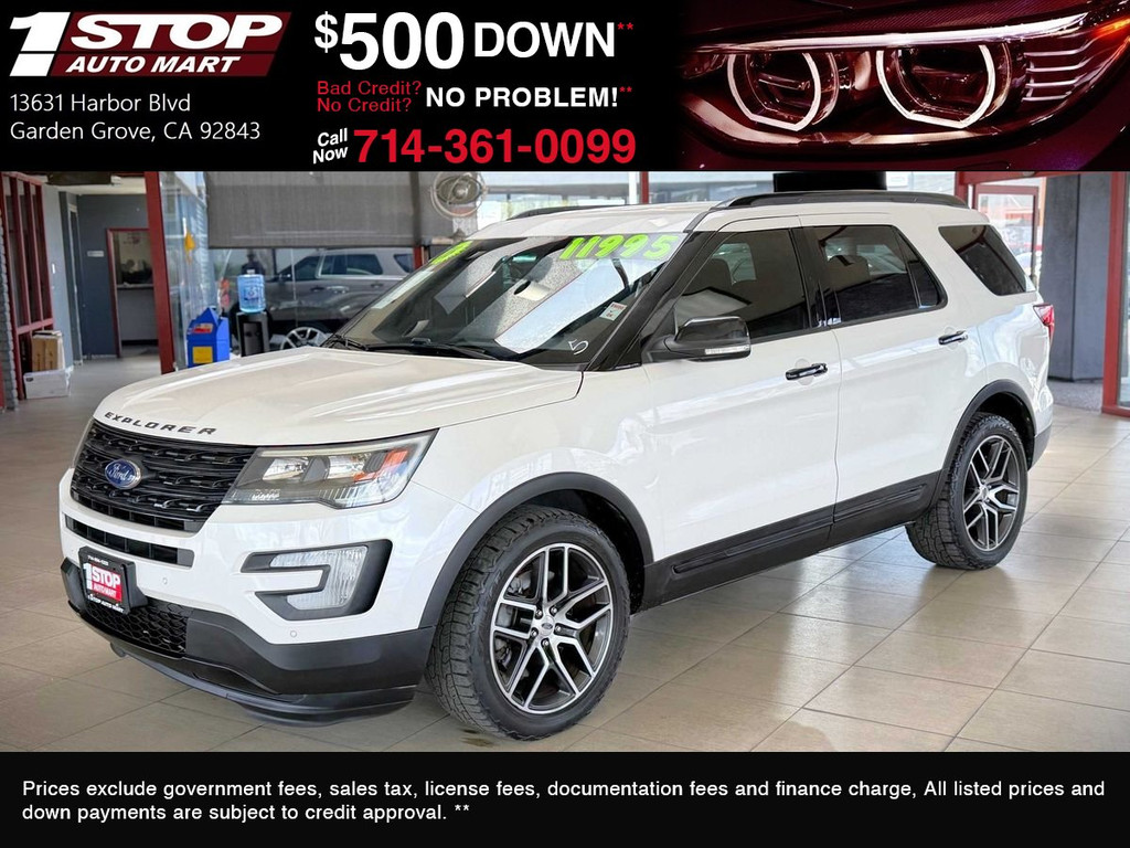 2016 FORD EXPLORER for sale in GARDEN GROVE