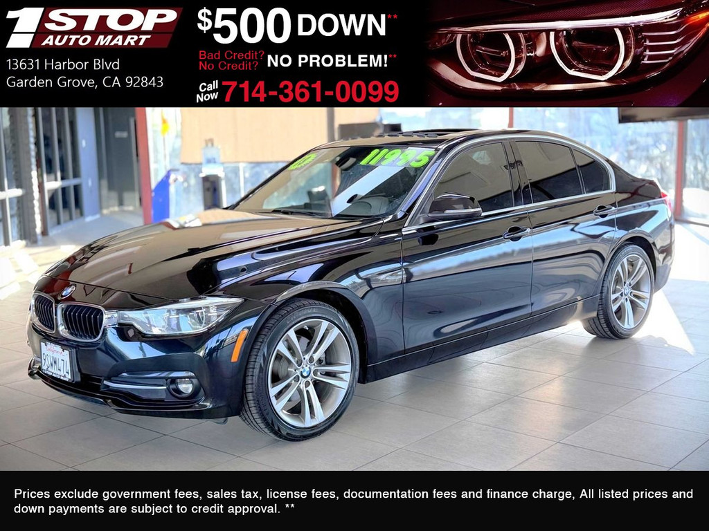 2018 BMW 3 SERIES for sale in GARDEN GROVE