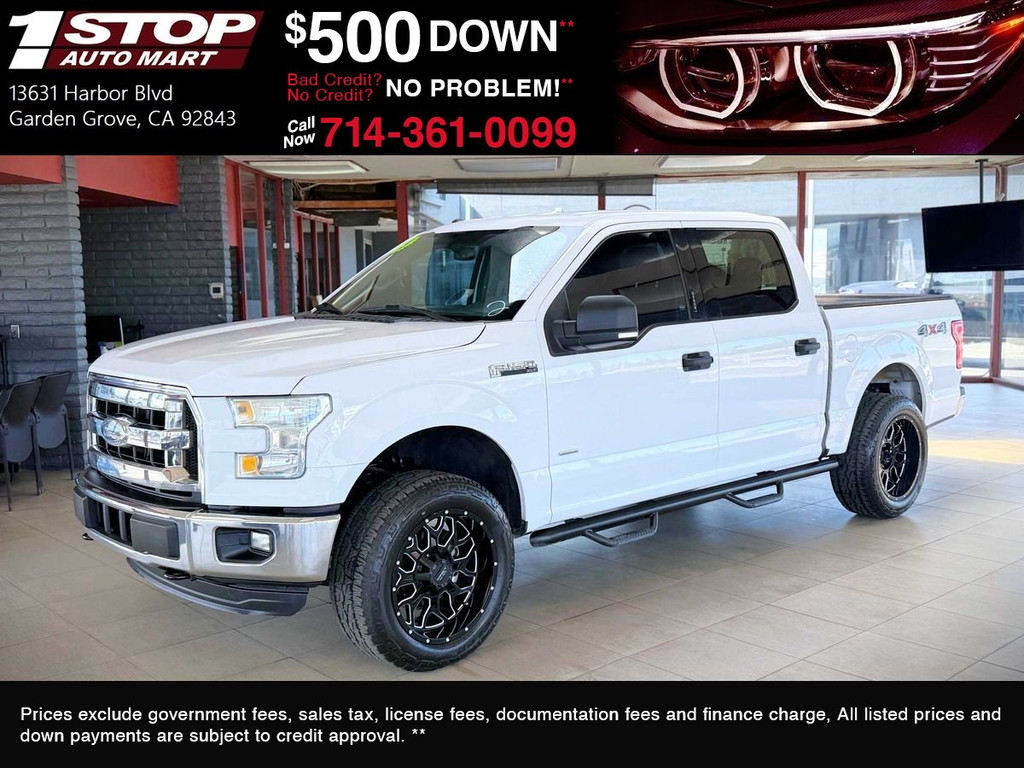 2015 FORD F150 SUPERCREW CAB for sale in GARDEN GROVE