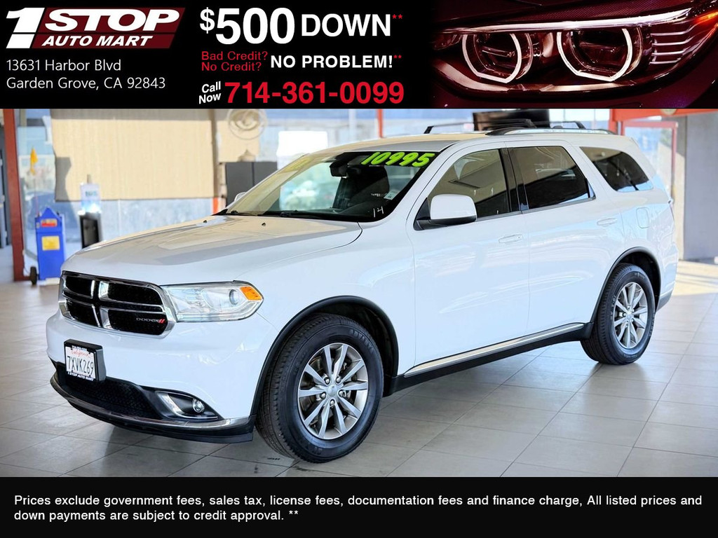 2017 DODGE DURANGO for sale in GARDEN GROVE