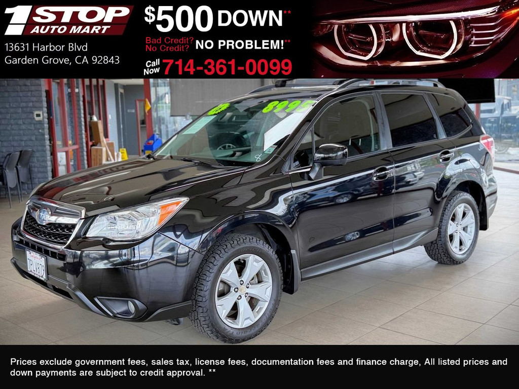 2016 SUBARU FORESTER for sale in GARDEN GROVE