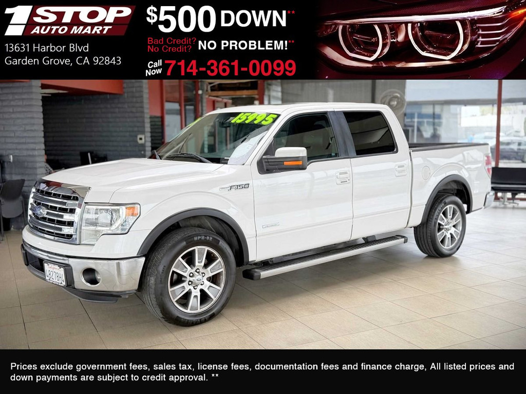 2014 FORD F150 SUPERCREW CAB for sale in GARDEN GROVE