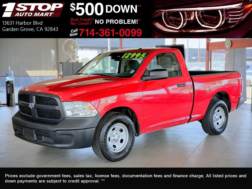 2014 RAM 1500 REGULAR CAB for sale in GARDEN GROVE