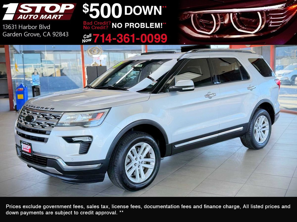 2018 FORD EXPLORER for sale in GARDEN GROVE