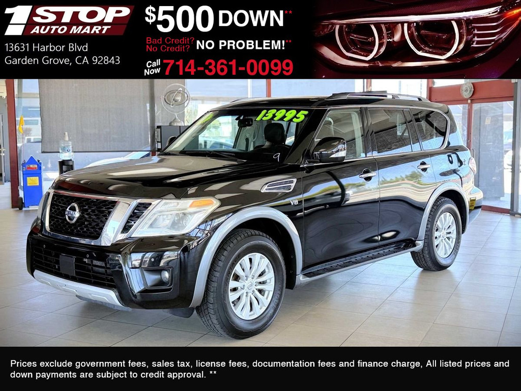 2017 NISSAN ARMADA for sale in GARDEN GROVE