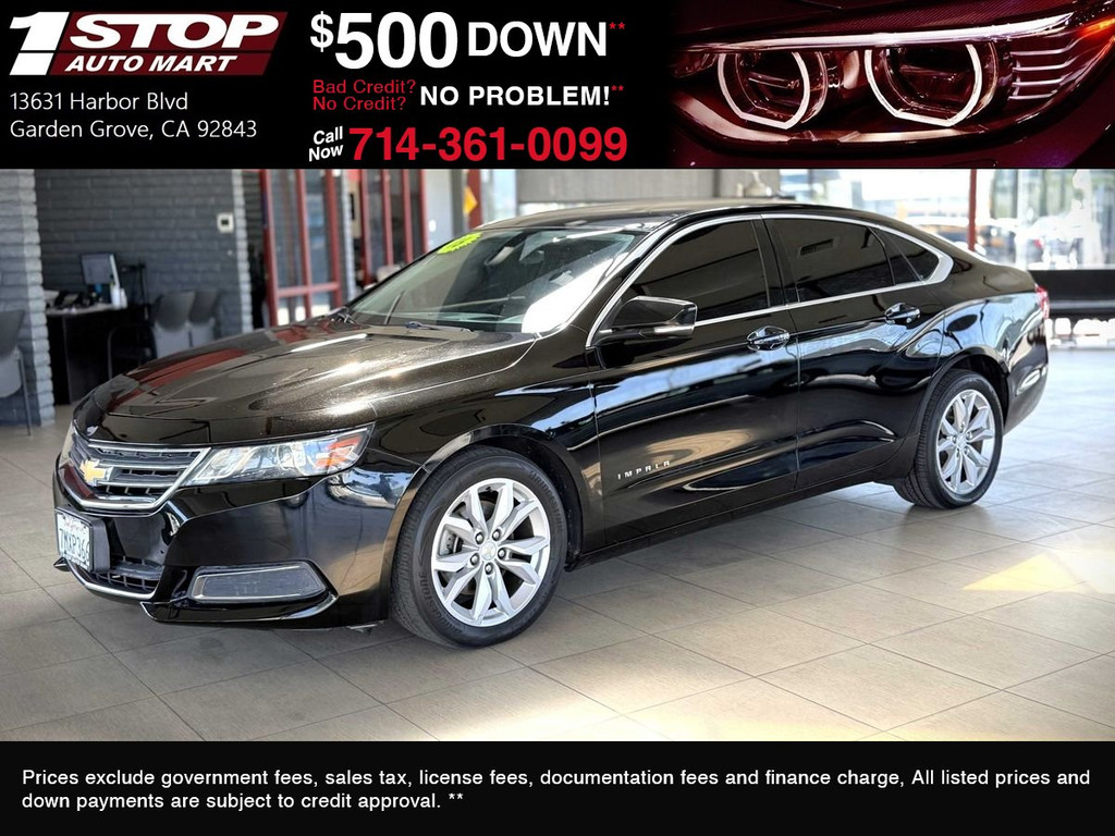 2016 CHEVROLET IMPALA for sale in GARDEN GROVE