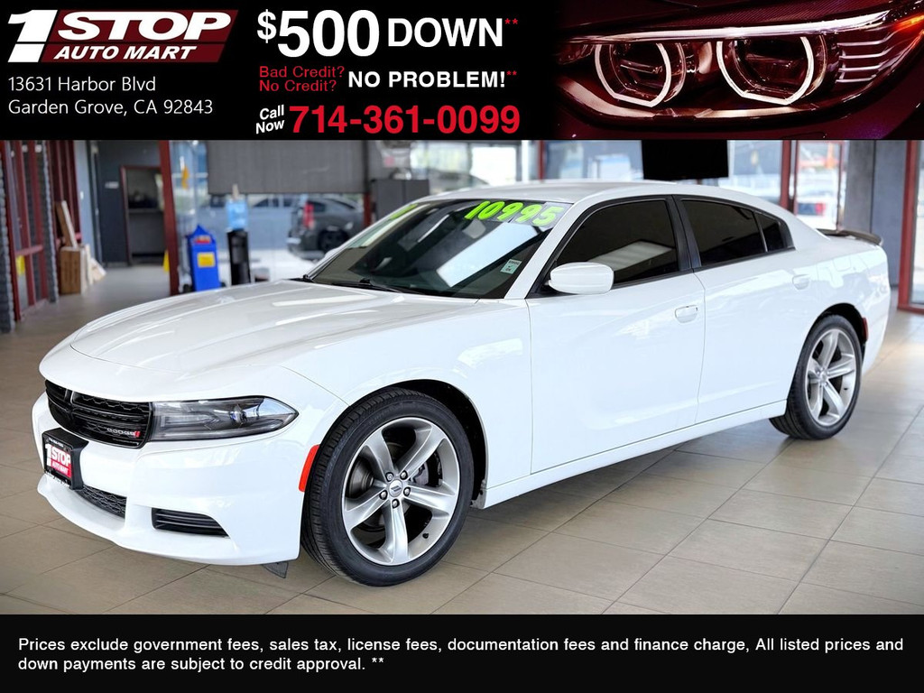 2018 DODGE CHARGER for sale in GARDEN GROVE