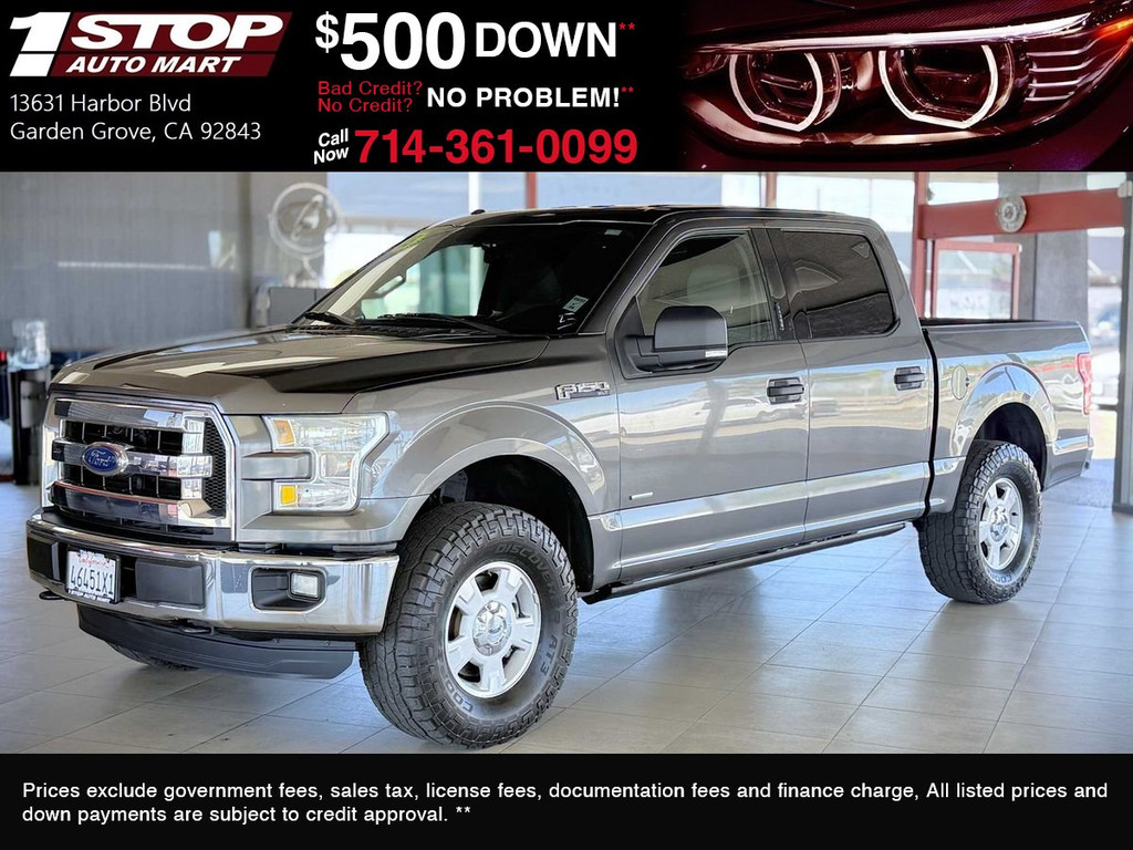 2015 FORD F150 SUPERCREW CAB for sale in GARDEN GROVE