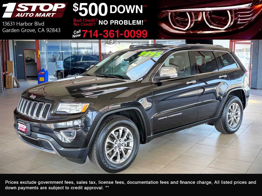 2015 JEEP GRAND CHEROKEE for sale in GARDEN GROVE