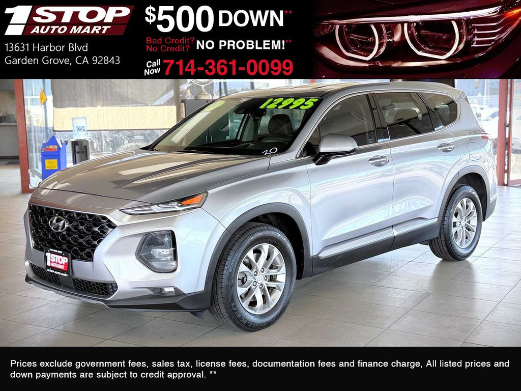 2020 HYUNDAI SANTA FE for sale in GARDEN GROVE