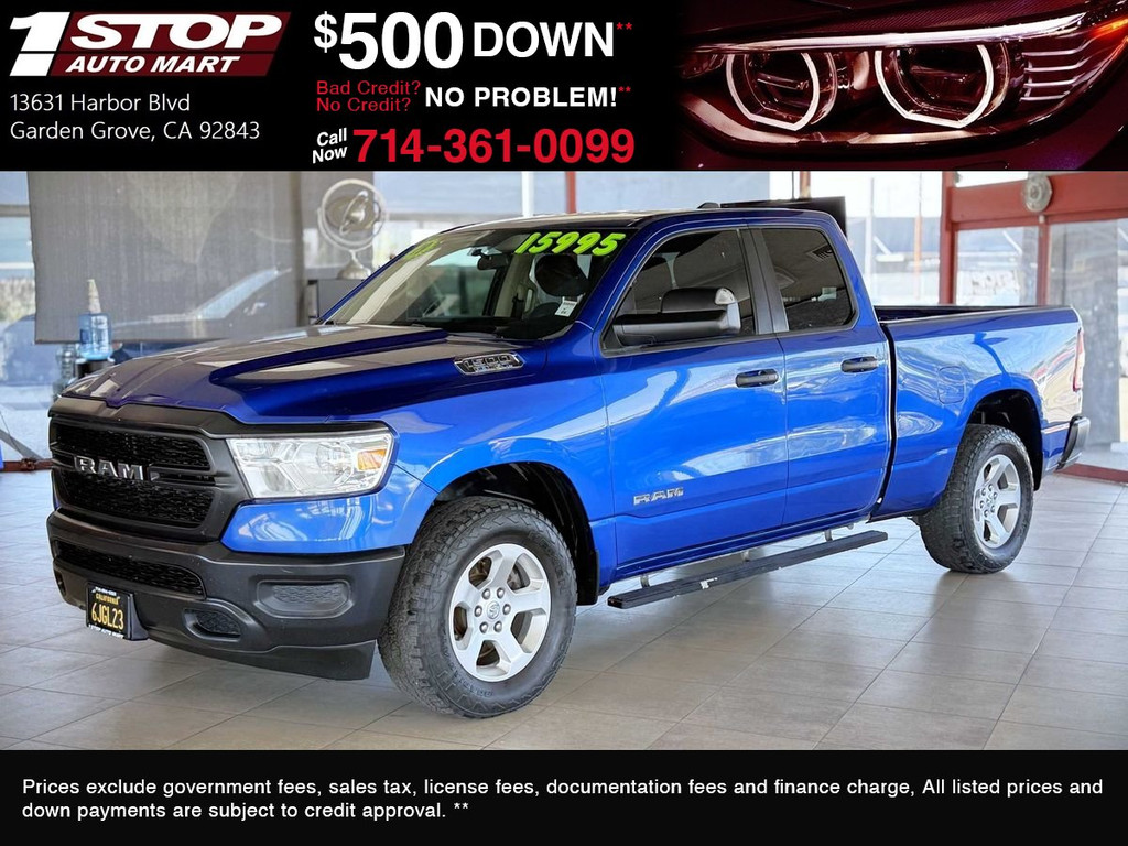 2019 RAM 1500 QUAD CAB for sale in GARDEN GROVE