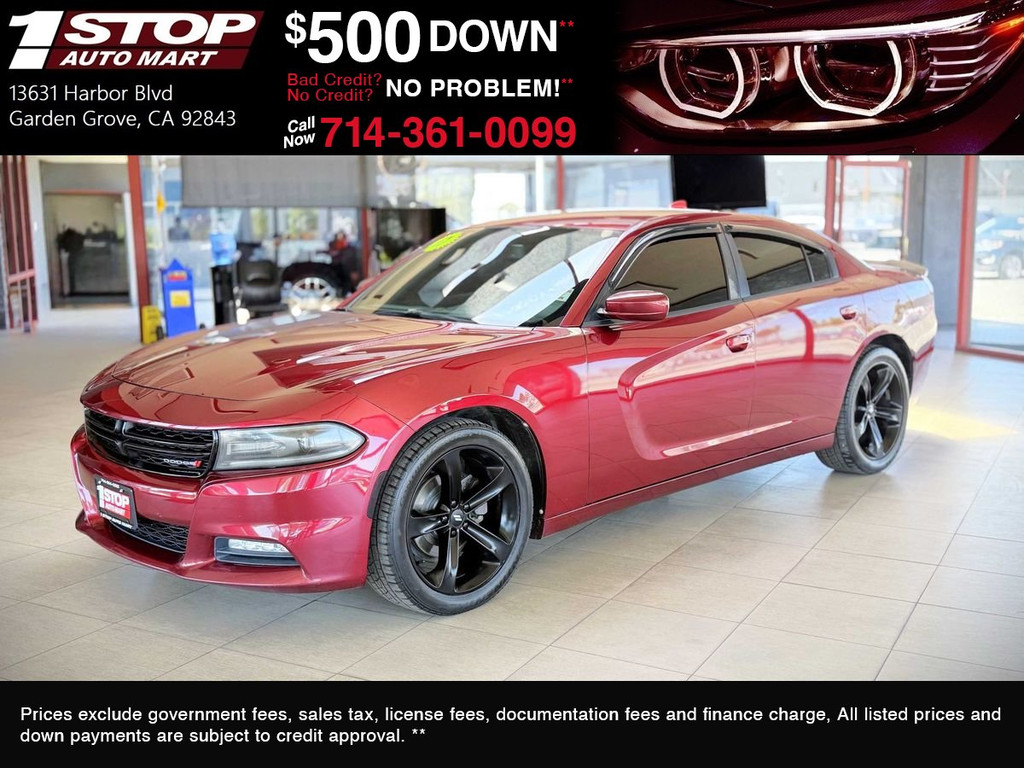 2017 DODGE CHARGER for sale in GARDEN GROVE