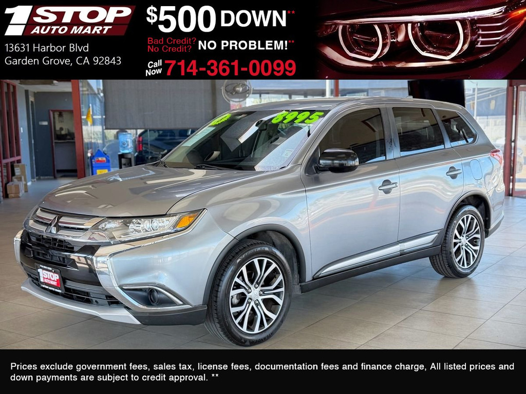 2018 MITSUBISHI OUTLANDER for sale in GARDEN GROVE