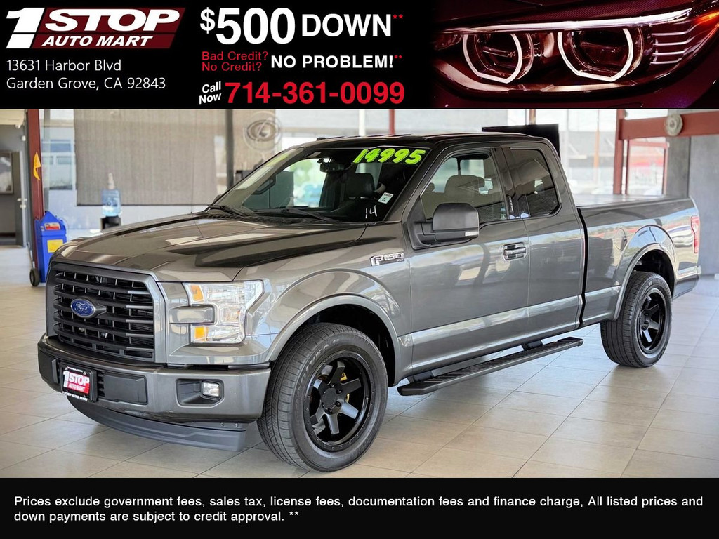 2017 FORD F150 SUPER CAB for sale in GARDEN GROVE