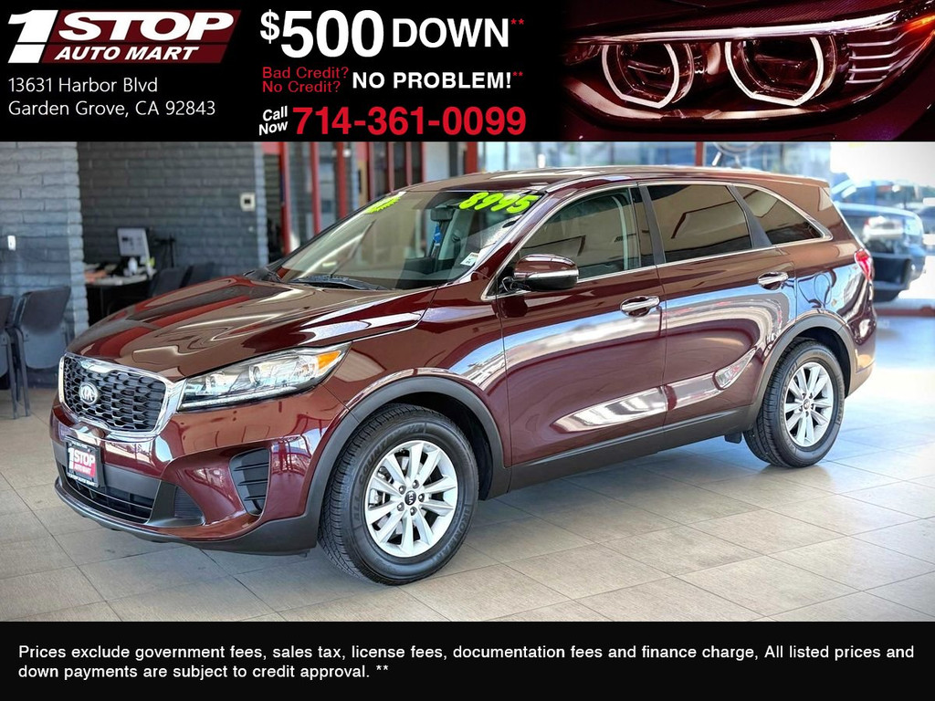 2019 KIA SORENTO for sale in GARDEN GROVE