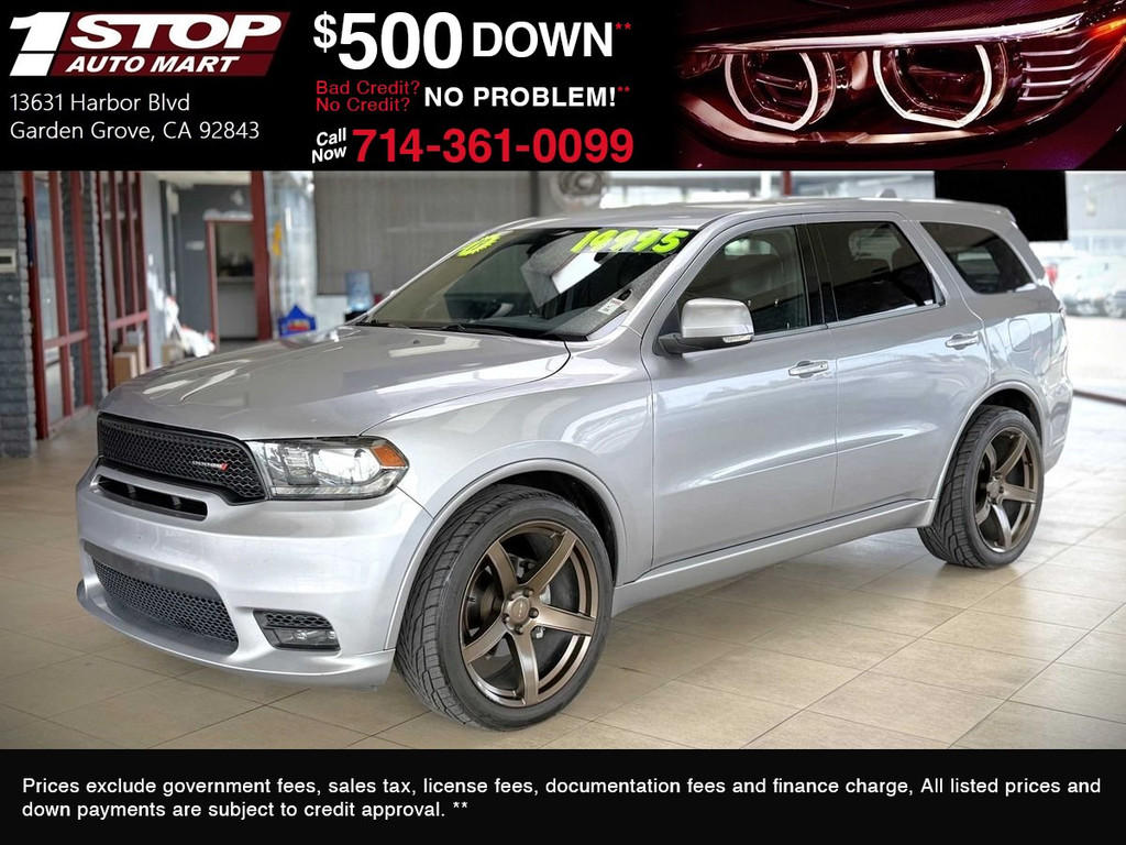 2019 DODGE DURANGO for sale in GARDEN GROVE