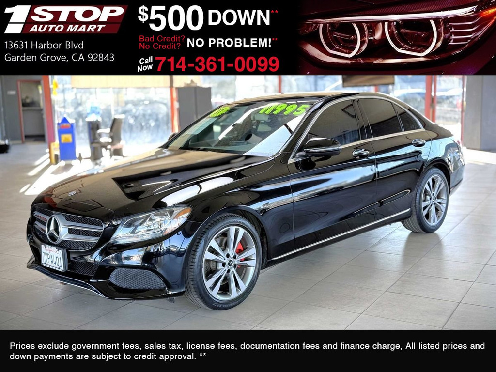 2017 MERCEDES-BENZ C-CLASS for sale in GARDEN GROVE