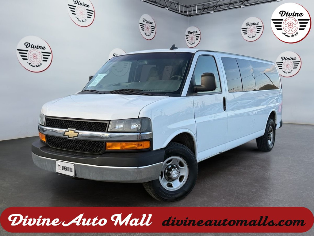 2018 CHEVROLET EXPRESS 3500 PASSENGER for sale in FONTANA