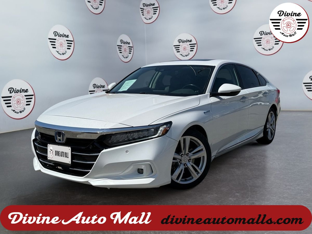 2021 HONDA ACCORD HYBRID for sale in FONTANA