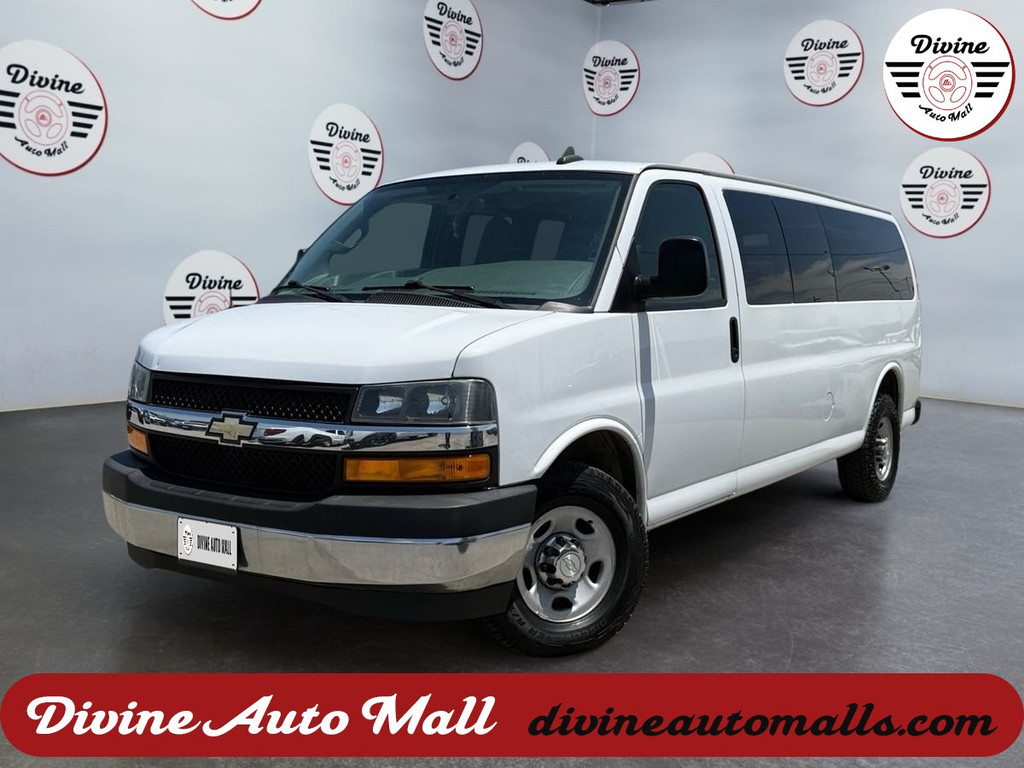 2018 CHEVROLET EXPRESS 3500 PASSENGER for sale in FONTANA
