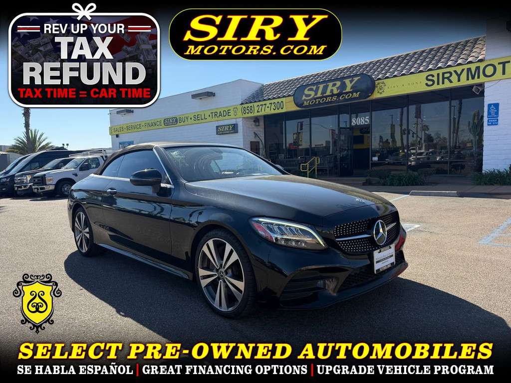 2019 MERCEDES-BENZ C-CLASS for sale in SAN DIEGO