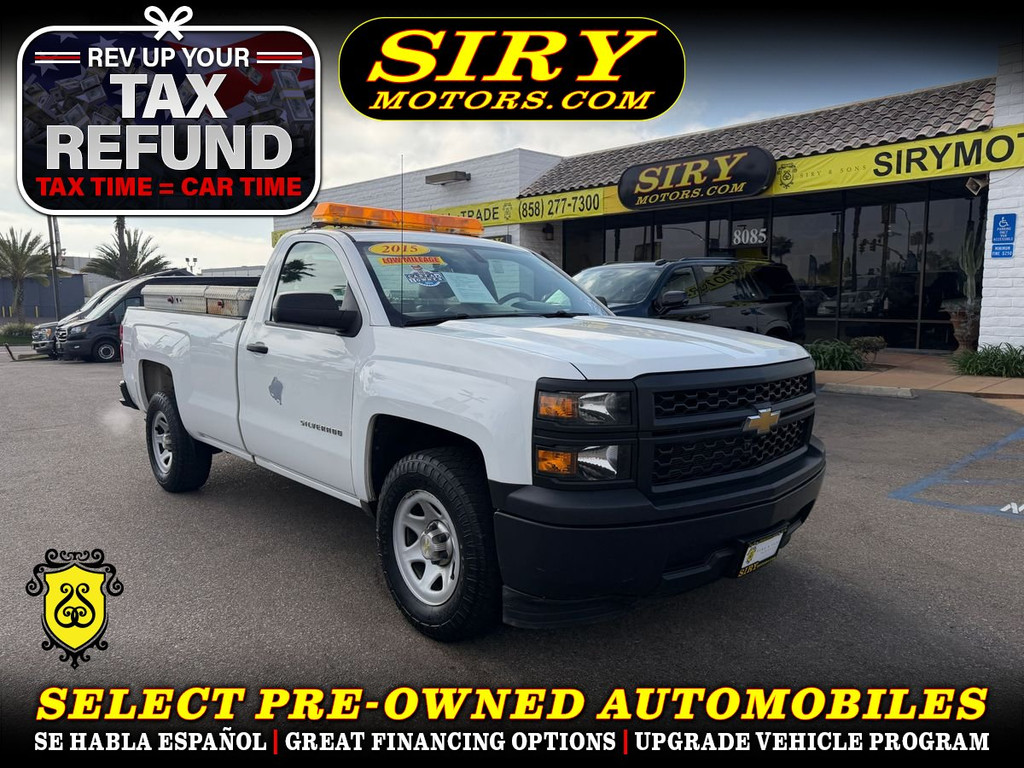2015 CHEVROLET SILVERADO 1500 REGULAR CAB for sale in CHULA VISTA