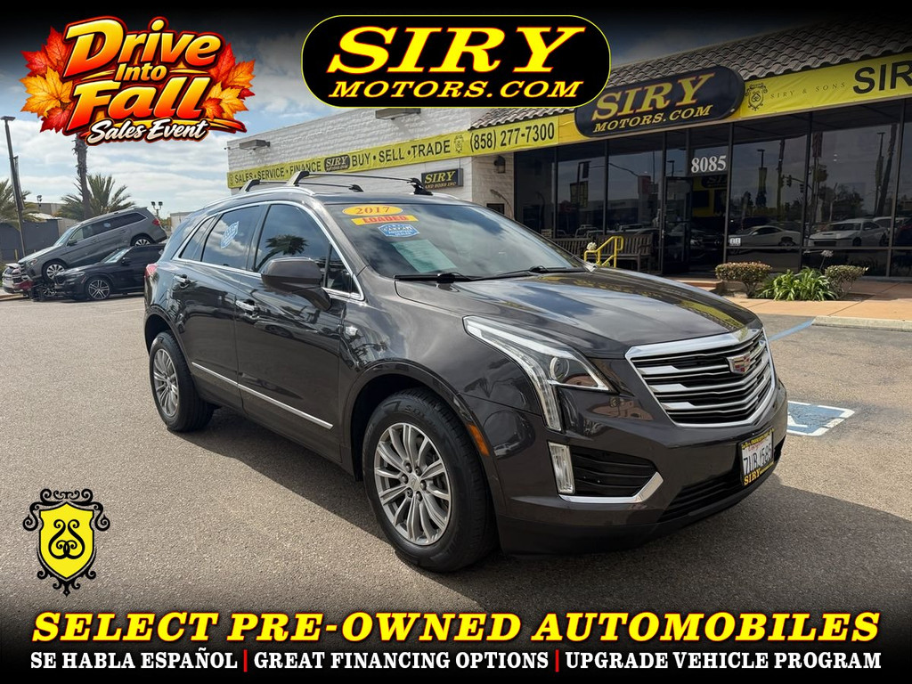 2017 CADILLAC XT5 for sale in CHULA VISTA