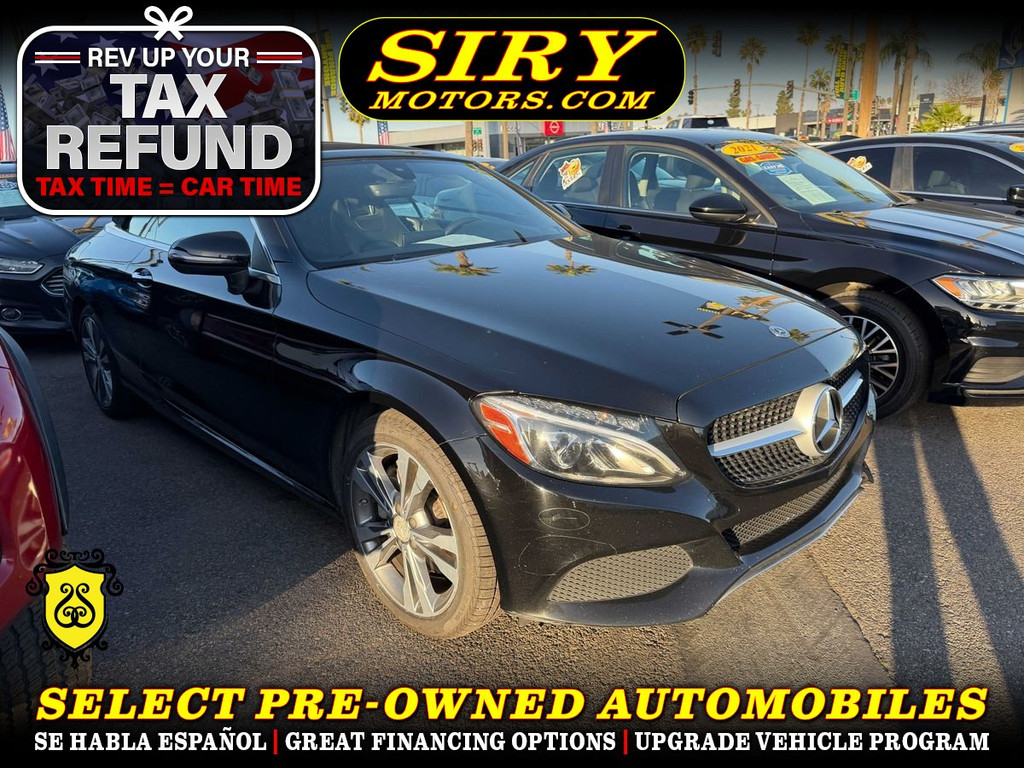 2018 MERCEDES-BENZ C-CLASS for sale in SAN DIEGO