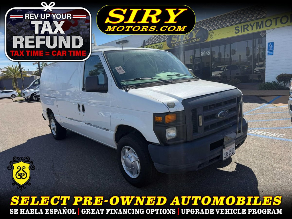 2013 FORD E150 CARGO for sale in SAN DIEGO