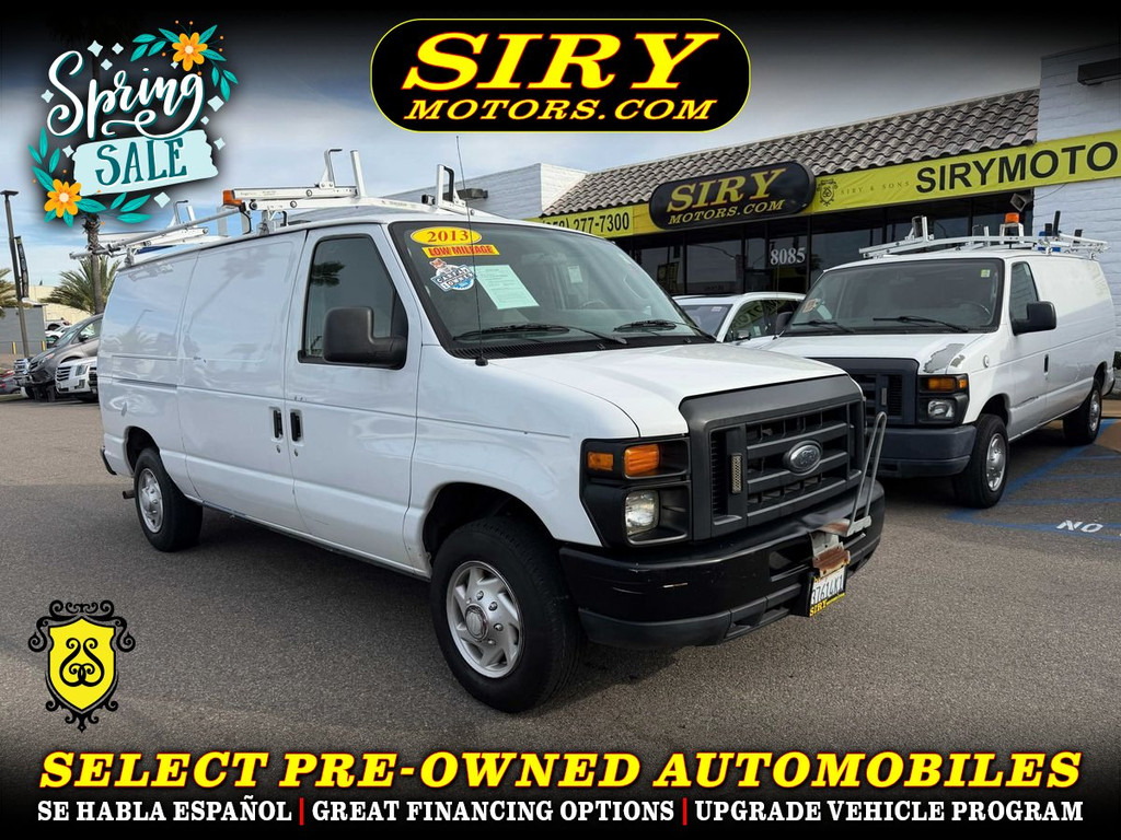 2013 FORD E150 CARGO for sale in CHULA VISTA