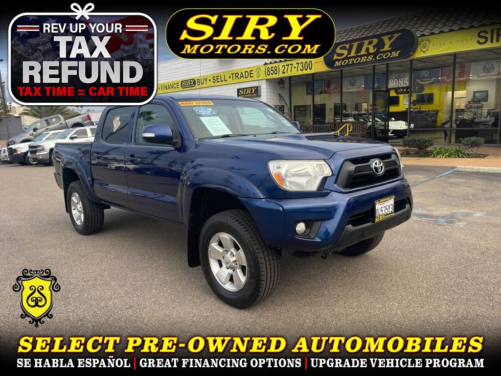 2014 TOYOTA TACOMA DOUBLE CAB for sale in SAN DIEGO