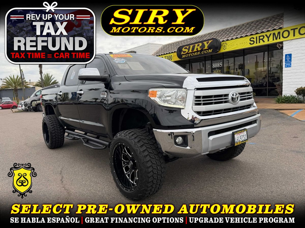 2014 TOYOTA TUNDRA CREWMAX for sale in SAN DIEGO