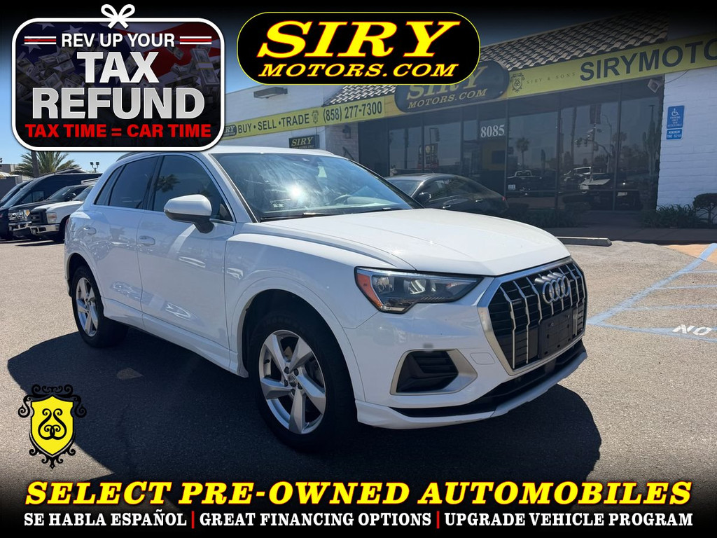 2020 AUDI Q3 for sale in SAN DIEGO