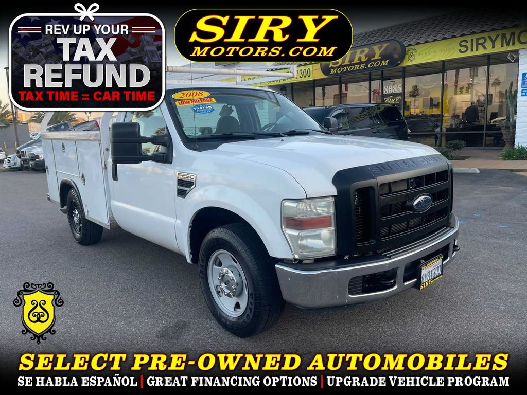 2008 FORD F250 SUPER DUTY REGULAR CAB for sale in CHULA VISTA