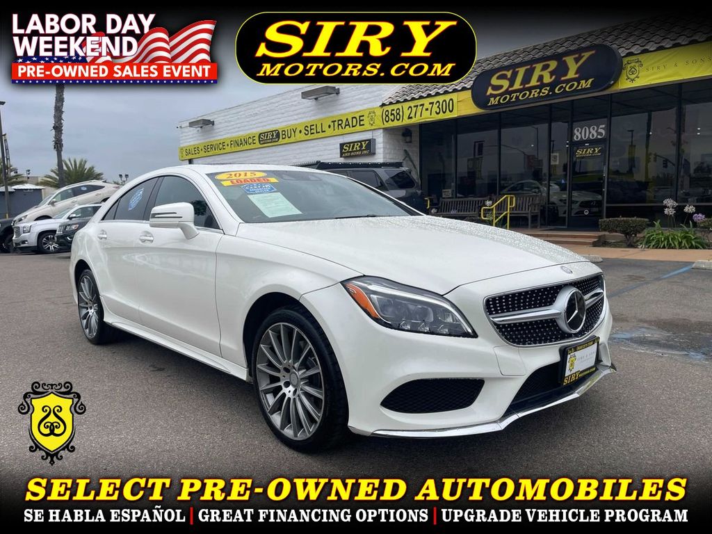 2015 MERCEDES-BENZ CLS-CLASS for sale in CHULA VISTA