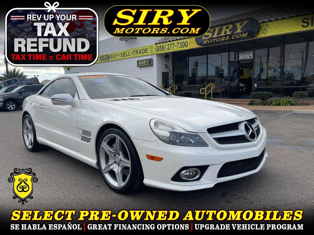 2011 MERCEDES-BENZ SL-CLASS for sale in CHULA VISTA
