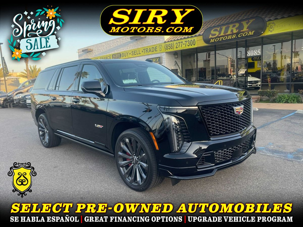 2025 CADILLAC ESCALADE ESV for sale in SAN DIEGO