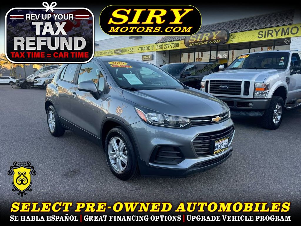 2020 CHEVROLET TRAX for sale in SAN DIEGO