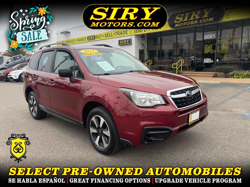 2018 SUBARU FORESTER for sale in SAN DIEGO