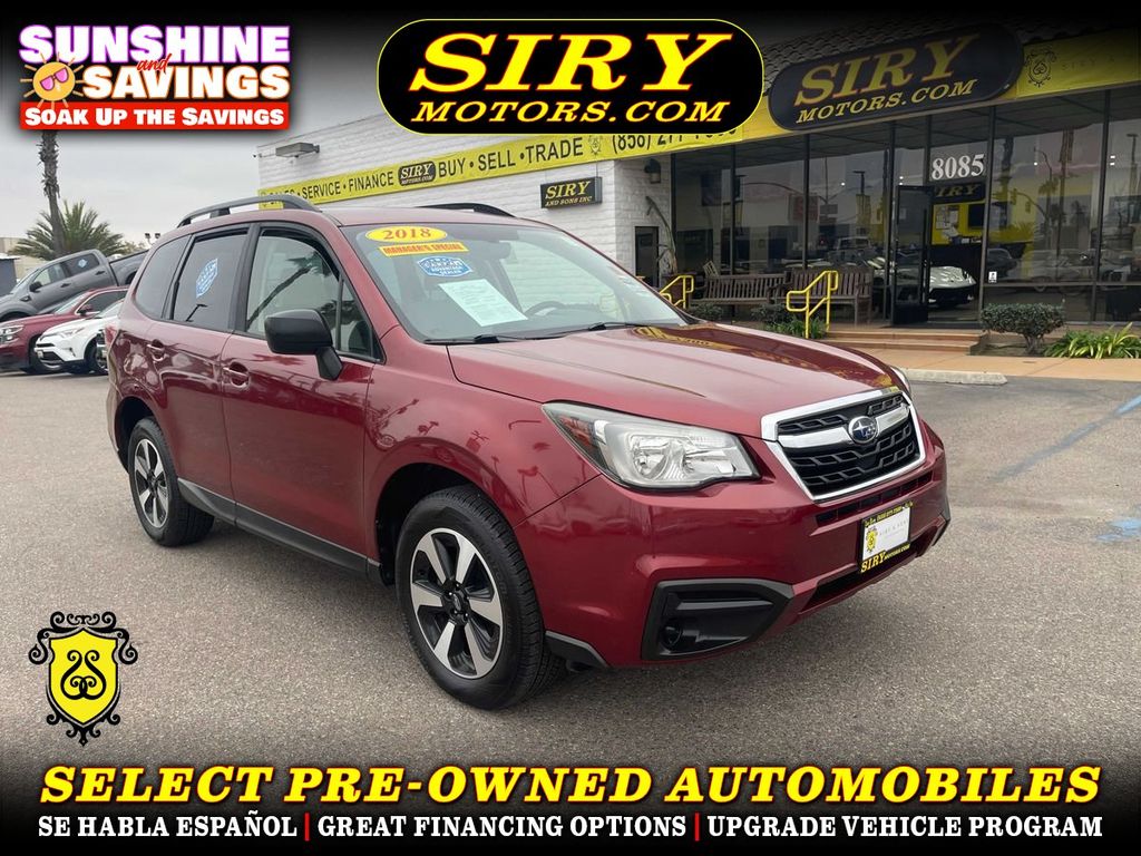 2018 SUBARU FORESTER for sale in CHULA VISTA